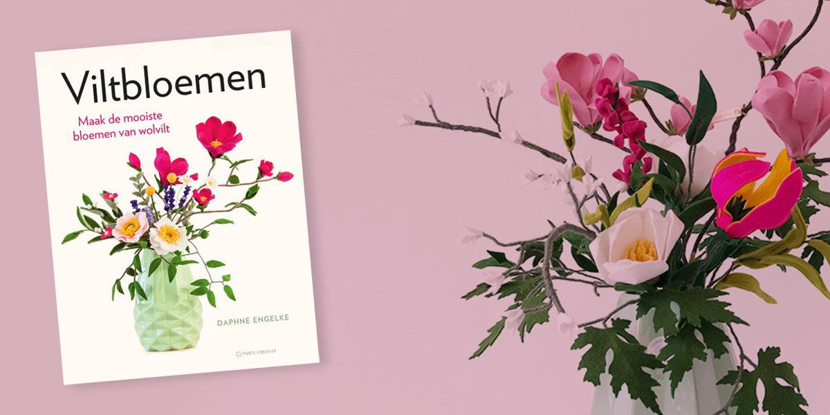 Nieuw: Viltbloemen het boek + winactie!