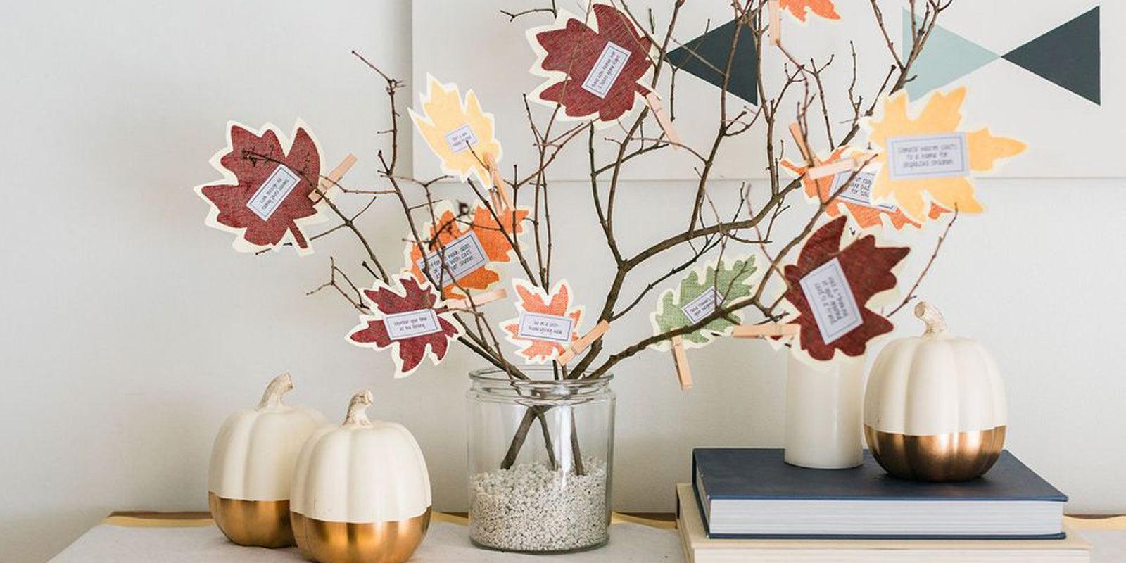 Een geweldige nieuwe herfsttraditie: de Thankful tree - Happlify